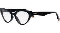 Fendi Way Black Cat Eye Eyeglasses