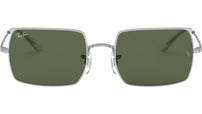 Rectangle RB1969 silver green classic