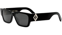 CD Diamond S5I Black Geometric Sunglasses