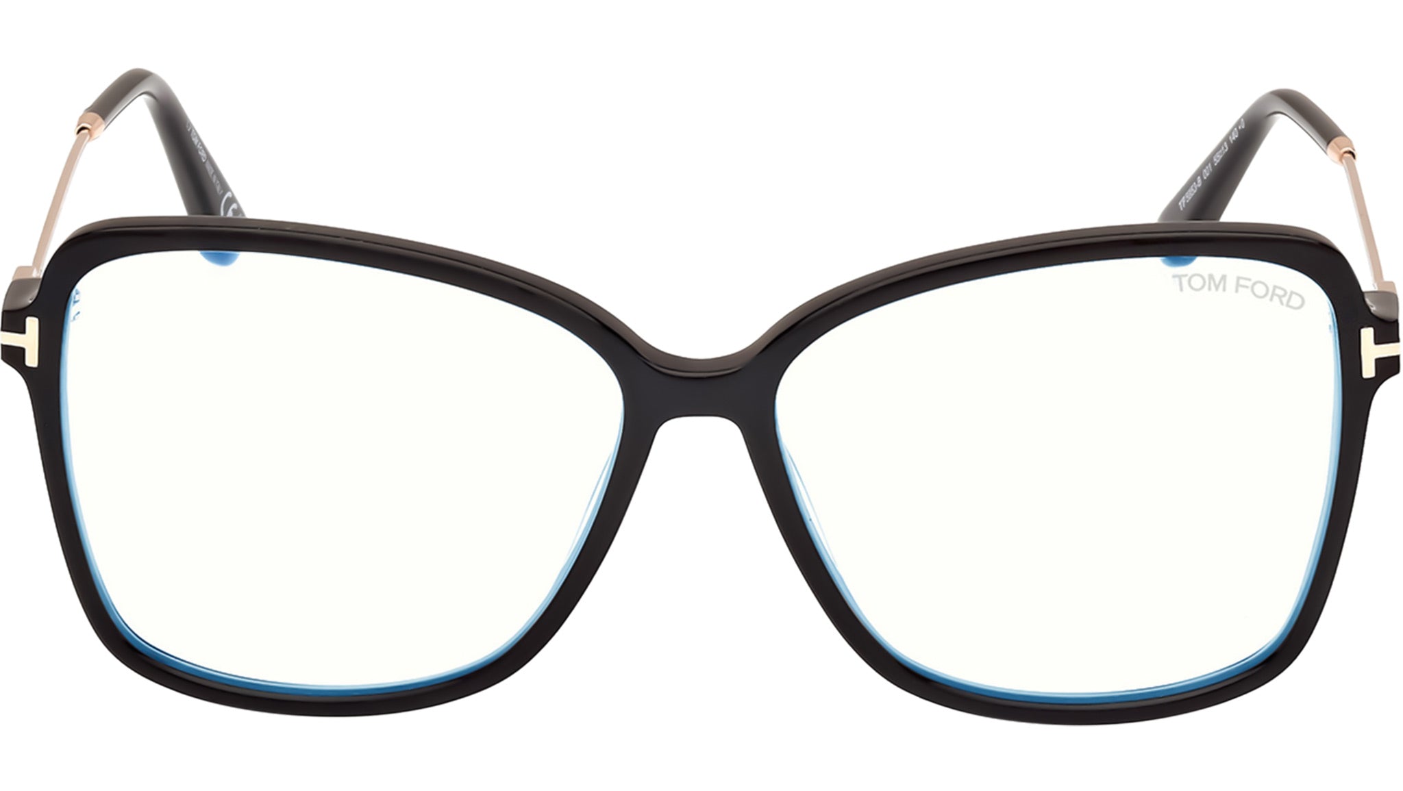 Occhiali da vista Tom Ford FT5953-B 001 Nero Lucido – Angiolucci