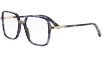 Mini CD O S2I Havana Purple Geometric Eyeglasses