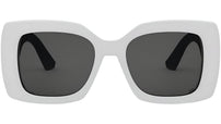 VeryDior S1I White Geometric Sunglasses