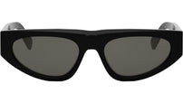 Monochroms Black Geometric Sunglasses