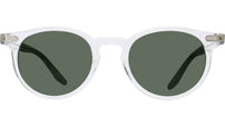 Banks Transparent Round Sunglasses