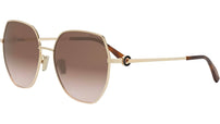 Bvlgari Bvlgari Gold Butterfly Sunglasses