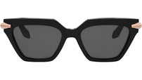 Serpenti Viper Black Cat Eye Sunglasses
