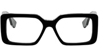 Baguette Black Rectangular Eyeglasses