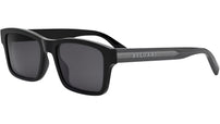 Tubogas Black Rectangular Sunglasses