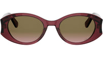 DiorGlow B3I Purple Oval Sunglasses