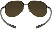Flex Silver Pilot Sunglasses