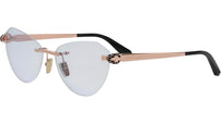 Serpenti Forever Rose Gold Cat Eye Eyeglasses