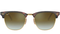 Clubmaster Flash Lenses RB3016 shiny red havana