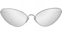 Signature Silver Cat Eye Sunglasses