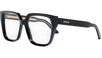 DiorSpiritO S6I Black Square Eyeglasses
