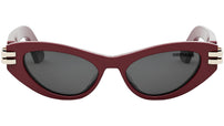 CDior B1U Burgundy Cat Eye Sunglasses