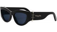 DiorTribales B1I Shiny Black Cat Eye Sunglasses