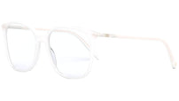 Mini CD O S1I White Square Eyeglasses