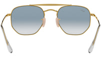The Marshal RB3648 gold clear gradient blue