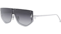 Fendi First Silver Rectangular Sunglasses