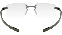 Flex Silver Rectangular Eyeglasses