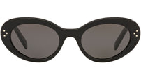 CELINE 3 Dots Black Round Sunglasses