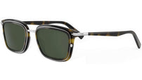 DiorBlackSuit 18U Havana Square Sunglasses