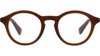 AKA Brown Round Eyeglasses