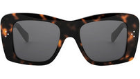 CELINE 3 Dots Tortoise Geometric Sunglasses
