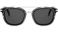 DiorBlackSuit S14I Black Square Sunglasses