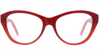 4G Liquid Red Butterfly Eyeglasses