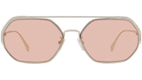 O'Lock Gold Square Sunglasses