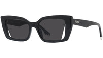 Fendi Way Black Rectangular Sunglasses