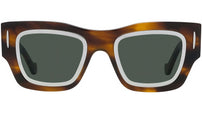 Signature Tortoise Square Sunglasses