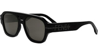 Fendigraphy Black Square Sunglasses