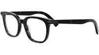 DiorBlackSuitO S20I Havana Geometric Eyeglasses