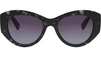 Tubogas Black Oval Sunglasses
