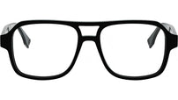 FF Squared Black Pilot Eyeglasses