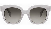 CELINE 3 Dots Milky Grey Glitter Geometric Sunglasses