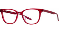 Janeway Red Square Eyeglasses