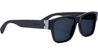 Bvlgari Aluminium Blue Geometric Sunglasses