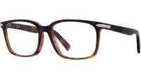 DiorBlackSuitO SI Havana Rectangular Eyeglasses