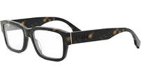 Signature Havana Rectangular Eyeglasses