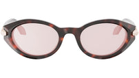 Serpenti Viper Havana Oval Sunglasses