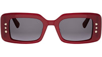 DiorLuckyCharms S1I Red Rectangular Sunglasses