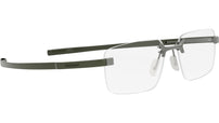 Flex Silver Rectangular Eyeglasses