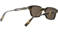 DiorRibbon S1I Havana Geometric Sunglasses