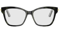 CDiorO S4I Dark Green Cat Eye Eyeglasses