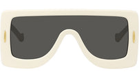 Anagram White Mask Sunglasses