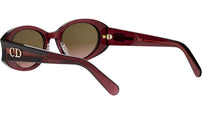 DiorGlow B3I Purple Oval Sunglasses