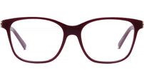30MontaigneO BI Bordeaux Geometric Eyeglasses